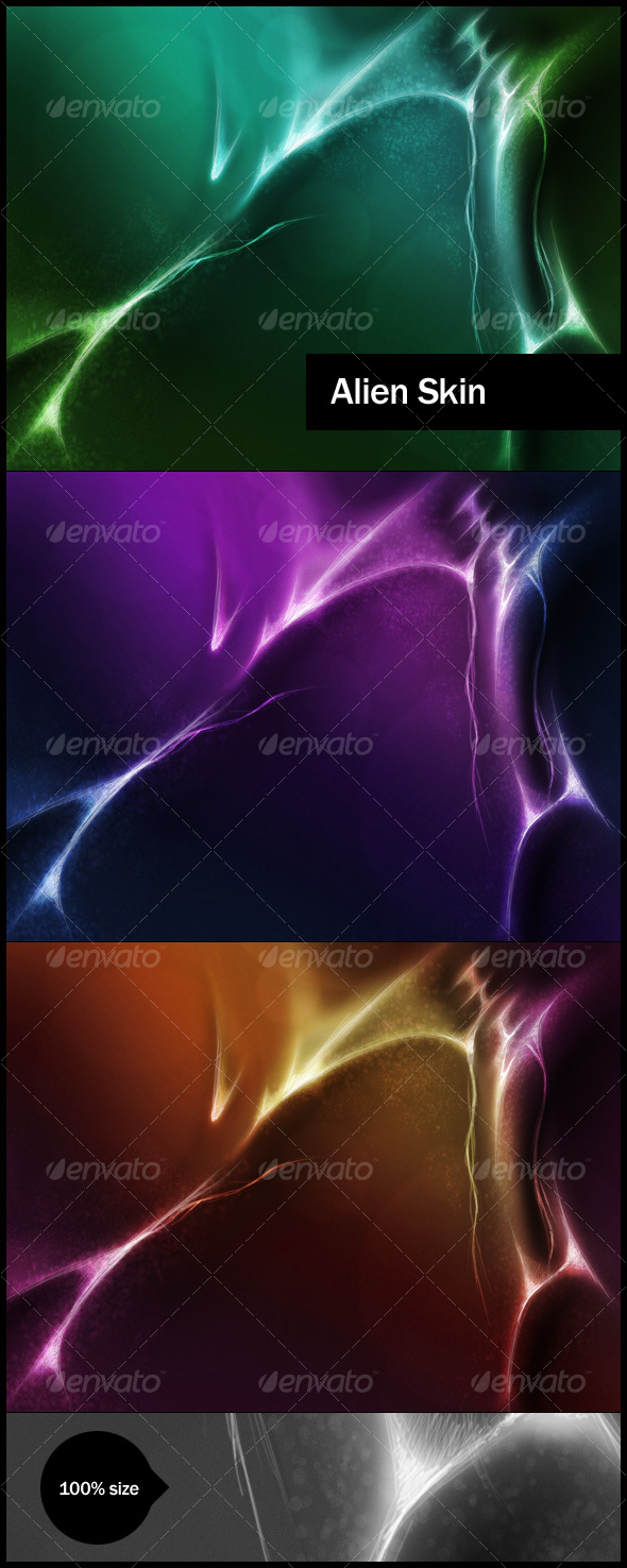 Alien Skin Backgrounds - Abstract Backgrounds