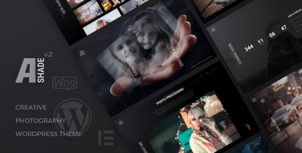 Ashade | Photography WordPress Theme