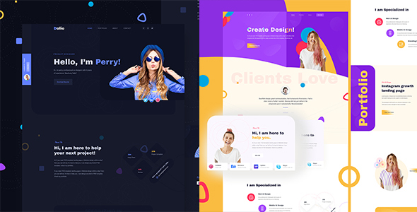 Dolio - Portfolio - ThemeForest 26440423