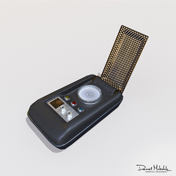 Sci-Fi Communicator PBR - 3Docean 26453912