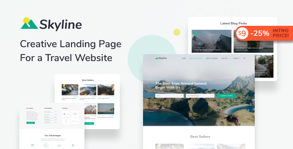 Skyline - Travel - ThemeForest 25782987