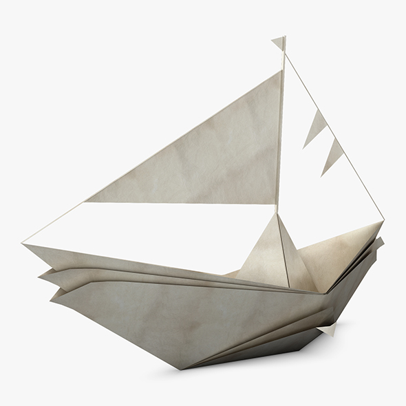 Boat Paper v - 3Docean 26457142