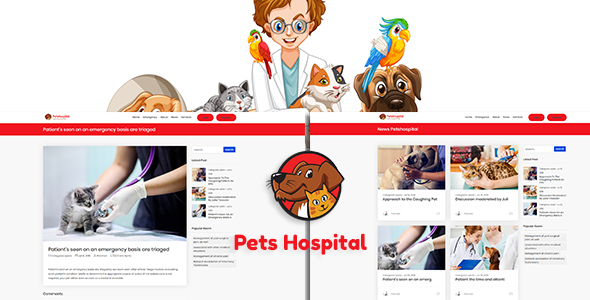 Petshospital – Hospital Management System with Website