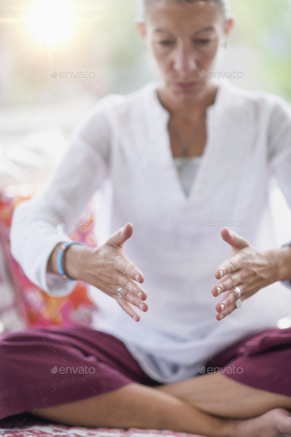 Improving Mental Focus Meditation Hand Gesture