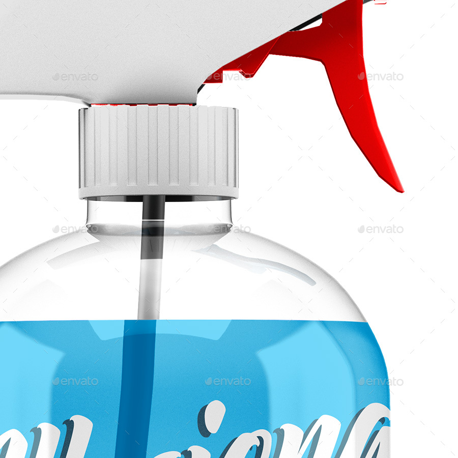 Download Spray Bottle Mockup By Illusiongraphic Graphicriver