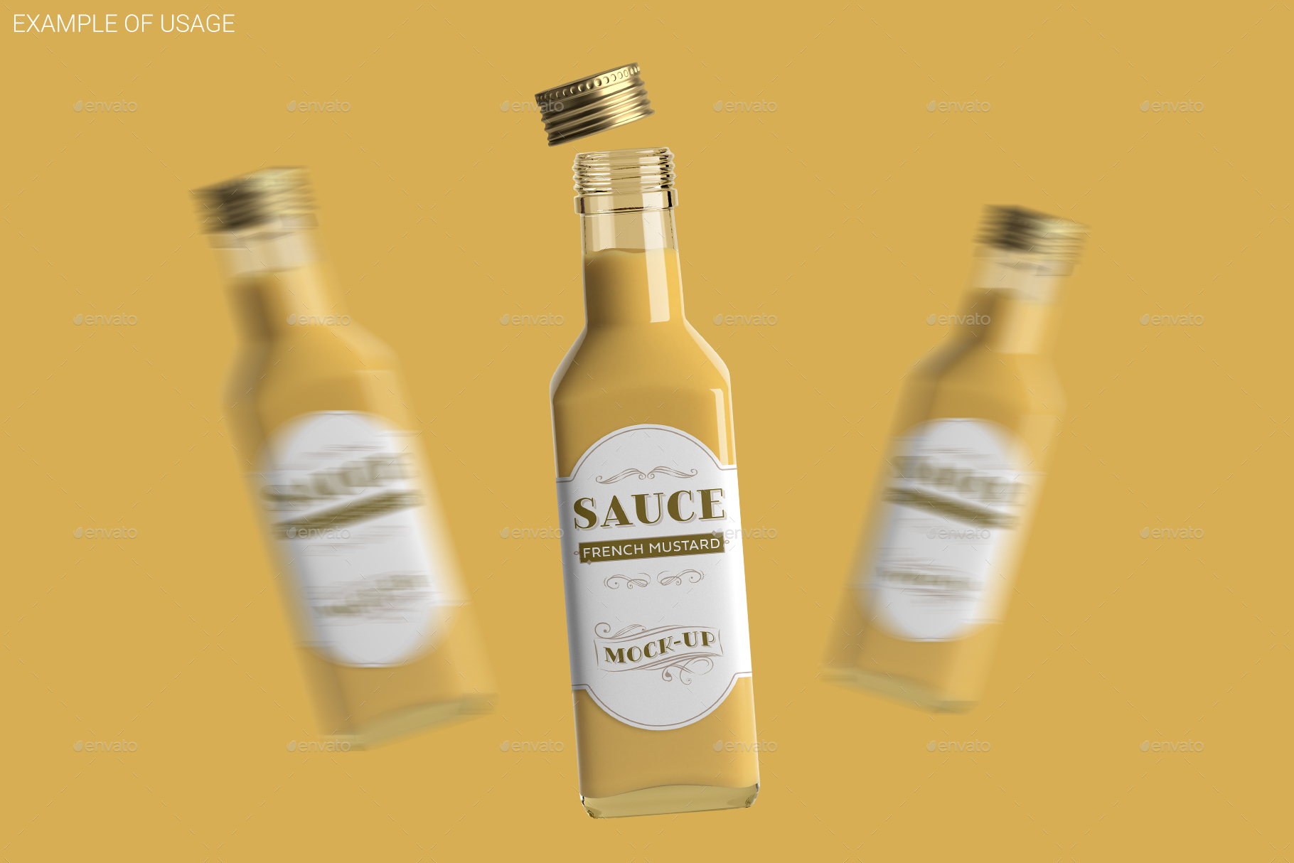 Download Sauce Bottle Mock Up By Liubov Yakimchuk Graphicriver