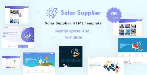 Solar Supplier - ThemeForest 24473040