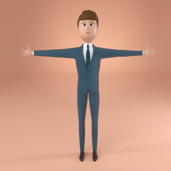 Man in Suit - 3Docean 26475222
