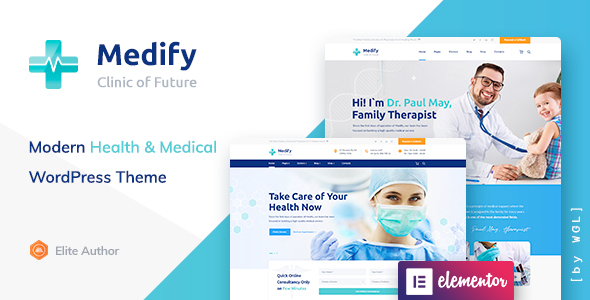 Medify – Health & Clinic WordPress Theme