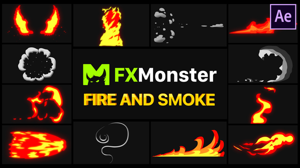 Fire And Smoke Elements | After Effects