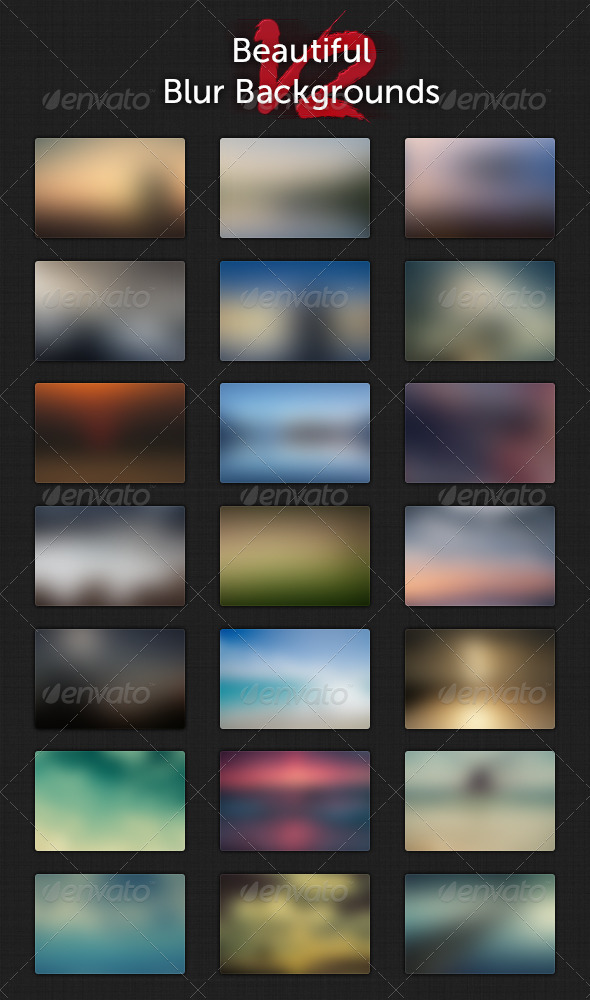 Blur Backgrounds V2! by Adeoh | GraphicRiver