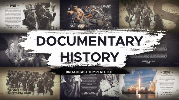 Documentary History | Broadcast Template Kit