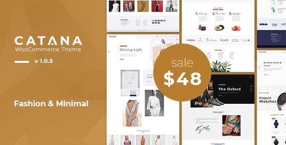 Catana – Fashion & Minimal WooCommerce WordPress Theme