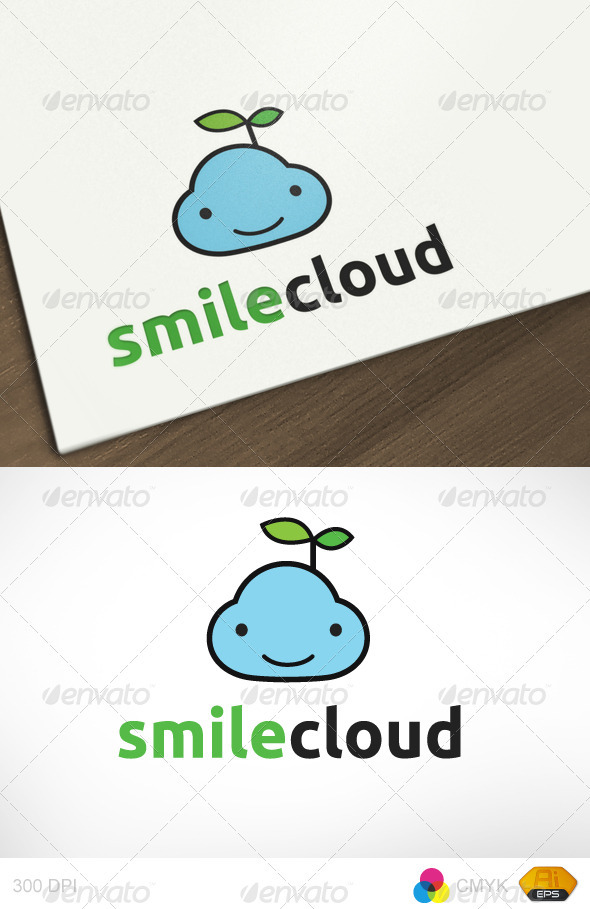 Smile Cloud Logo - Symbols Logo Templates