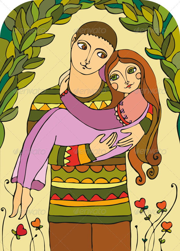 Love Married Couple - People Characters