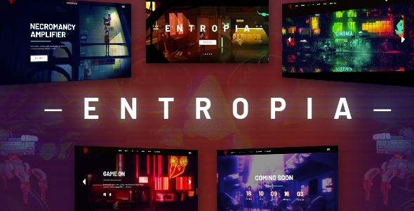 Entropia - Gaming - ThemeForest 22529049