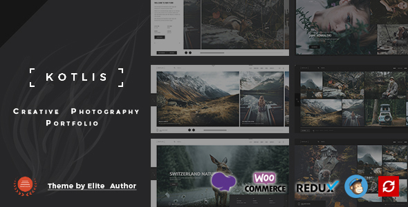 Kotlis –  Photography Portfolio WordPress Theme