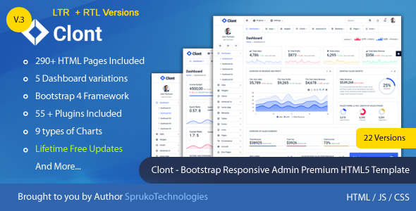 Clont - Bootstrap - ThemeForest 23817338