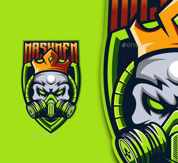 Maskmen Esport Logo, Logo Templates | GraphicRiver