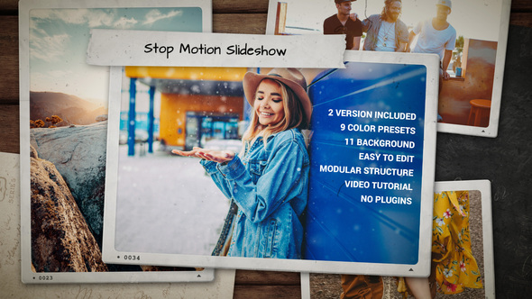 Stop Motion Slideshow - VideoHive 26235660