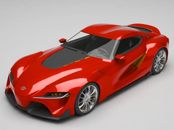 Toyota FT-1 - 3Docean 26498980