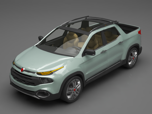 Fiat Toro - 3Docean 26499403