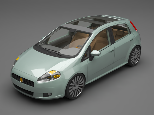 Fiat Punto - 3Docean 26499405