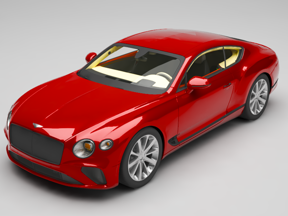 Bentley Continental GT - 3Docean 26499452