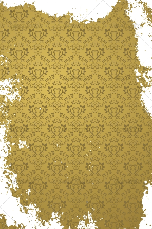 Grunge gold background - Backgrounds Decorative