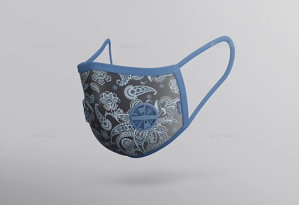 Download Face Respirator Mask Mock-Ups Vol.1 by Kheathrow ...