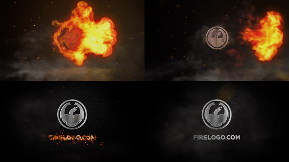 Fire And Chrome - VideoHive 26501667