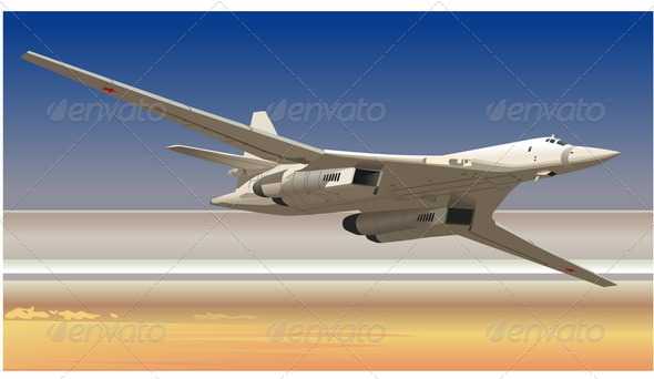 Strategic Bomber - Man-made Objects Objects