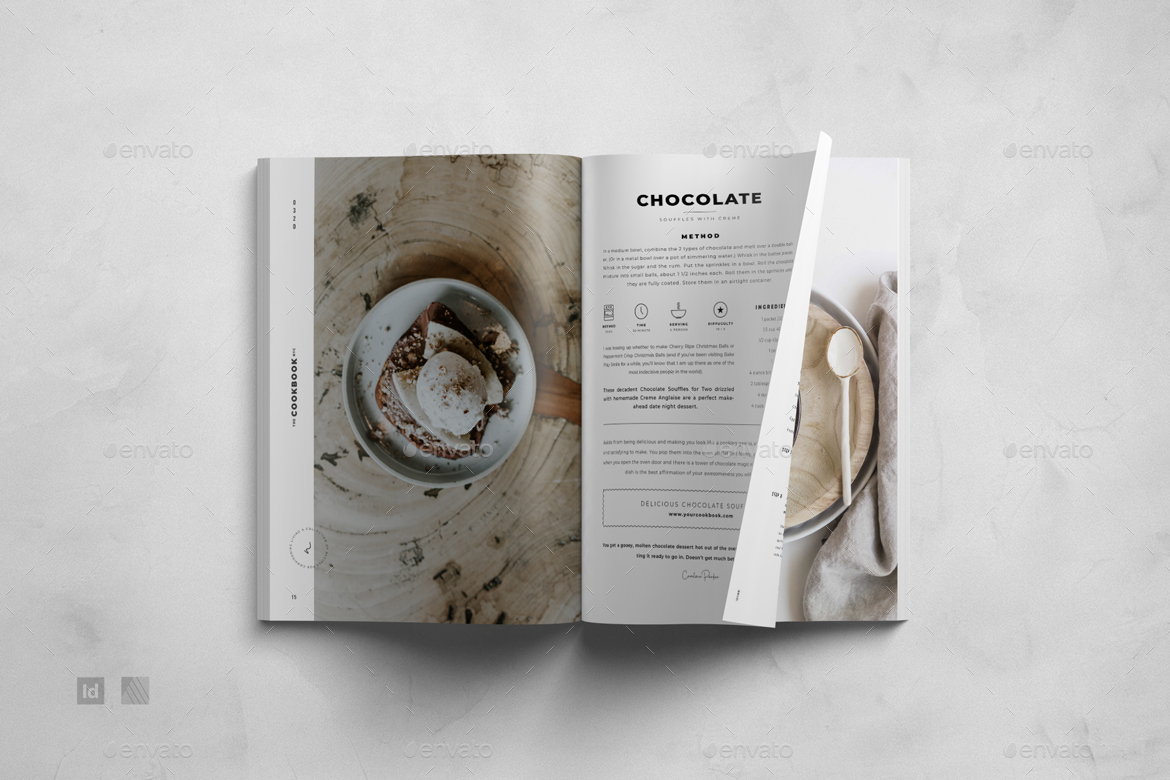 Cookbook / Recipe Book Template, Print Templates | GraphicRiver