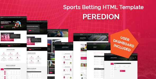 Extraordinary PerediOn - Sports Prediction HTML Template