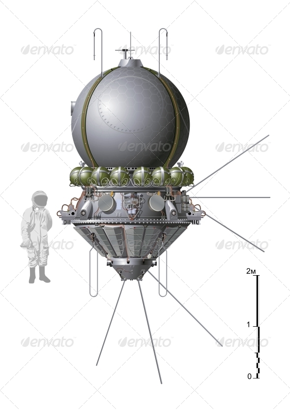 First Spaceship - Retro Technology