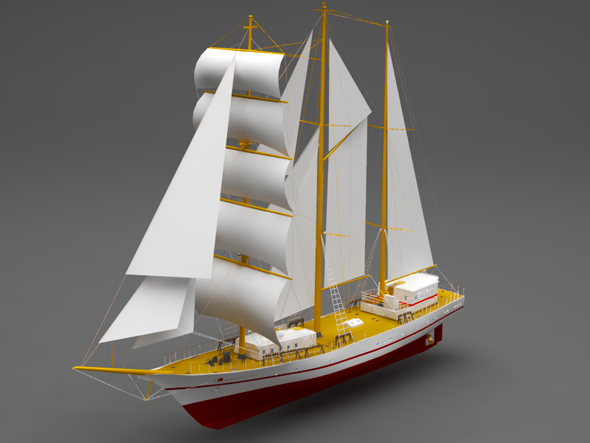 sailing ship - 3Docean 26509939