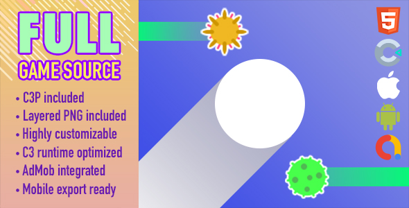 Dodge the Virus - HTML5 Game (Construct 3)