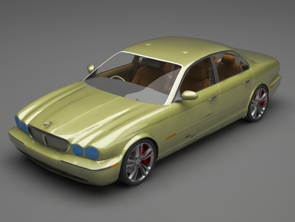 Jaguar XJ - 3Docean 26510074