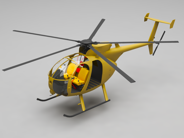 Helicopter - 3Docean 26510246