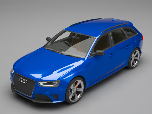 Audi RS4 Avant - 3Docean 26510509