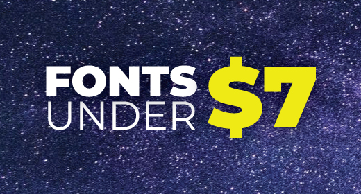 Fonts Under $7