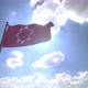 Oglala Sioux Pine Ridge Flag / Native American Flag (USA) on a Flagpole V4 - 4K - VideoHive Item for Sale
