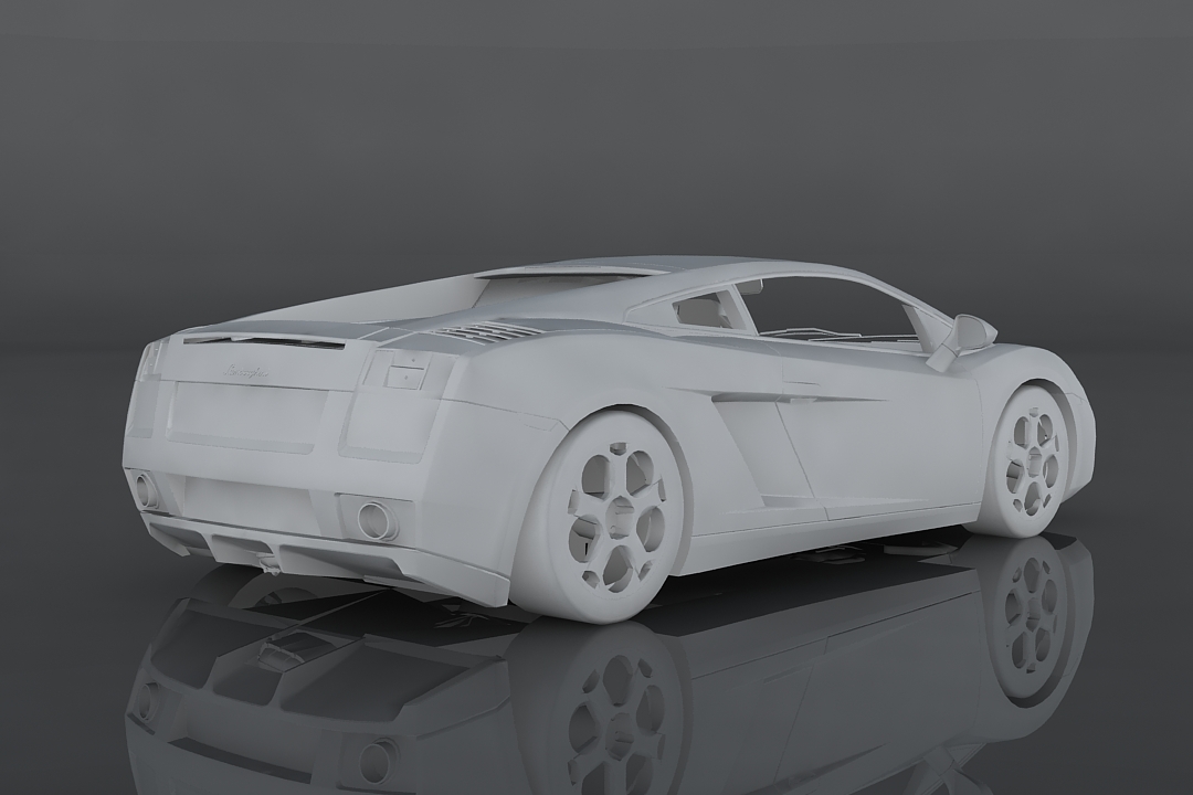 Lamborghini Gallardo by gtlowpoly | 3DOcean