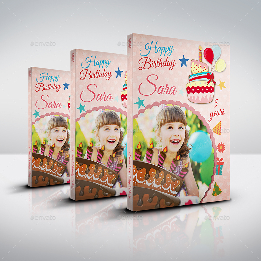 Birthday Party DVD Template Bundle Vol.1, Print Templates | GraphicRiver