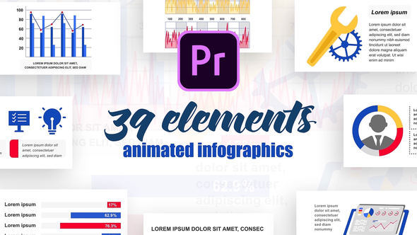 Infographics Vol.23 Premiere Pro Template