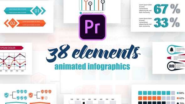 Infographics Vol.24 Premiere Pro Template