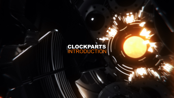 ClockParts Introduction - VideoHive 24592927