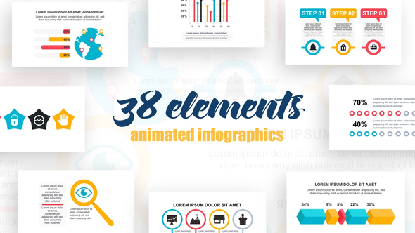 Statistic Infographics Vol.27 - VideoHive 26523369