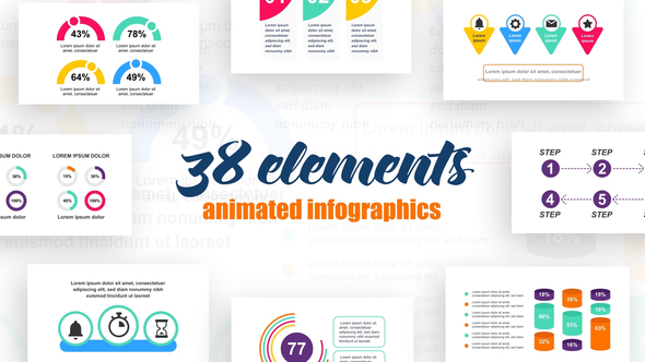 IndustrialInfographics Vol.33 - VideoHive 26523458