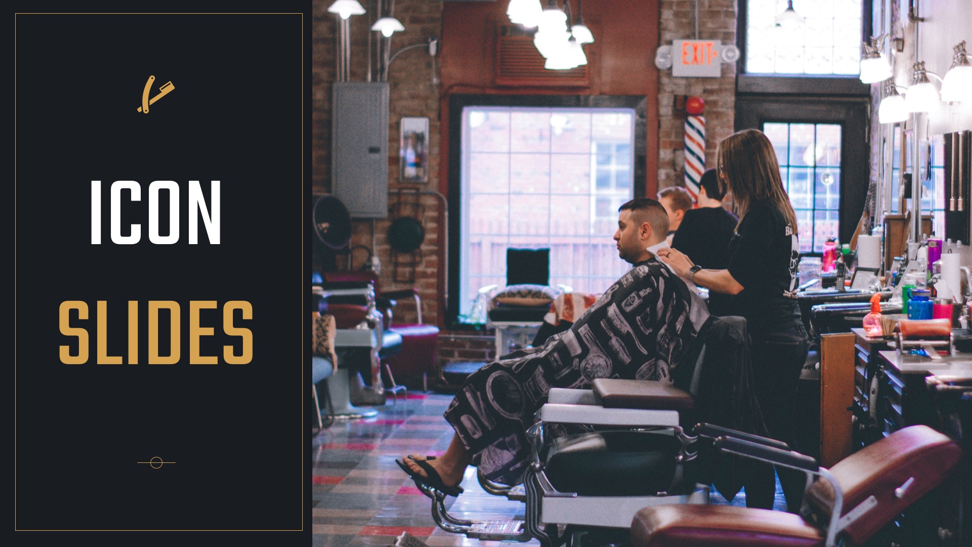 GIBSON & Shaving Google Slides Template, Presentation